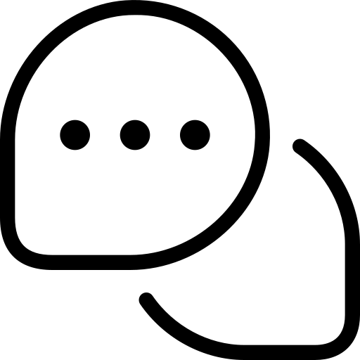 icône dialogue
